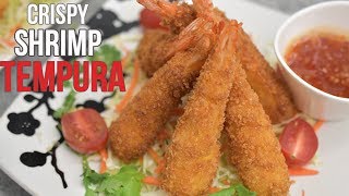 Crispy Shrimp Tempura with Tartar Sauce [upl. by Carney]