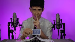 9999 OF YOU WILL SLEEP TO ASMR CARD MAGIC 4K [upl. by Annirtak758]