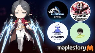 Maplestory M  Collab สตรีม Adele Patch Ft ballkung143 Anakin8darkwalker mioneki [upl. by Yror426]