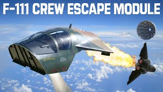 F111 AARDVARK Crew Escape Module  Upscaled Documentary [upl. by Namialus]