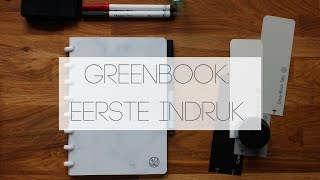 Uitwisbare planner Greenstory book  greenbook  unboxing en eerste indruk [upl. by Lotsirb]