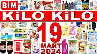 BÄ°M KÄ°LOLUK GIDA VE TEMÄ°ZLÄ°K ÃœRÃœNLERÄ°  BÄ°M KAMPANYA VE Ä°NDÄ°RÄ°MLERÄ°  BÄ°M 19 MART 2024 KATALOÄžU [upl. by Lebiram]