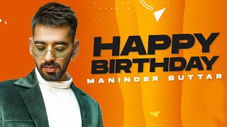 Birthday Wish  Maninder Buttar  Birthday Special  Latest Punjabi Songs 2021  Speed Records [upl. by Costin31]