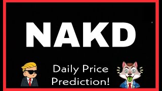 NAKED BRAND STOCK PRICE PREDICTION Nakd Analysis Update 2021 [upl. by Gomar]