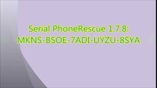 serial phonerescue newwwwwwww [upl. by Targett]