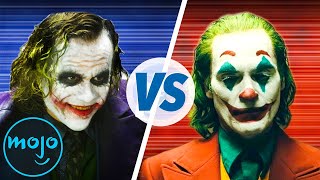 Best Joker Heath Ledger vs Joaquin Phoenix [upl. by Enyleve]