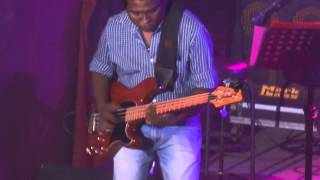 Chaminda Silva Bass slapping solo [upl. by Etterrag420]