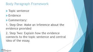 Commentary for Argumentative Essay [upl. by Rasia]