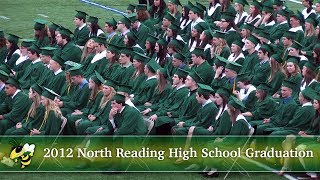 2012 North Reading High School Graduation [upl. by Chessy200]