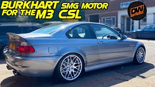 Phils E46 M3 CSL  Burkhart SMG Motor replacement [upl. by Acilegna]