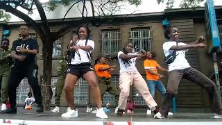 Kizzdaniel ft Fireboy dance choreography Diamond platnumz zuchu Khaid Davido3 [upl. by Elagiba]