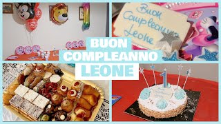 INIZIANO I FESTEGGIAMENTI COMPLEANNO LEONE PRIMA PARTE [upl. by Amoritta808]