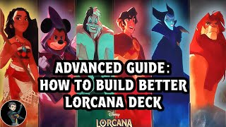 The Secrets to Mastering Lorcana Deck Building  Advance Guide How To Build Better Lorcana Decks [upl. by Novets]