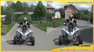 Quad Atv Egl Mad Max 250 cc Racing von Actionbikes [upl. by Essilrahc]