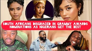 Another Disgrace for South Africa As Nigerians Shine Best in Grammy Awards Nominations [upl. by Sisak]