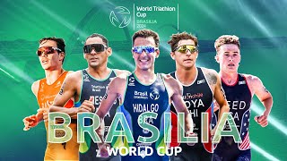 2024 World Triathlon Cup Brasilia  MEN [upl. by Arahset]