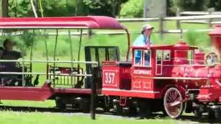 Riding the train at Wheaton Regional Park [upl. by Powers]