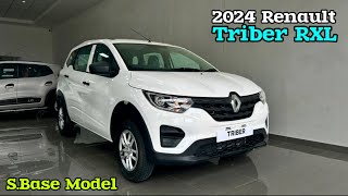 Segment की पहली safest 7 Seater ❤️ Renault Triber RXL 2024 [upl. by Fronniah734]