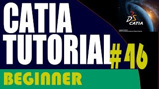 46 CATIA Beginner Tutorial Face to Face Fillet [upl. by Ursi]