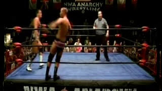 Ace Rockwell vs Shaun Tempers 62511 NWA North American Title Anarchy Wrestling [upl. by Saundra]