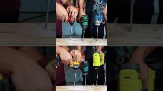 DEWALT VS MAKITA VS MILWAUKEE VS HIKOKI VS RYOBI VS MOLLAR  IMPACT DRIVER 18volt [upl. by Gwennie]