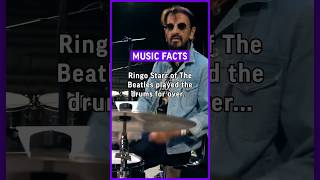 Ringo Starr of the Beatles played the drums for over 2000 recordings during his career music [upl. by Ailina646]