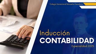 Inducción Especialidad Contabilidad [upl. by Inahet]