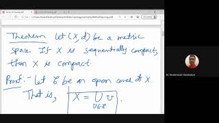 Lecture 41 Compactness in metric spaces [upl. by Nader]