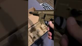 BMPWX MPW BUSHMASTER FULL AUTO BLOWBACK ACTION CO2 BB RIFLE UNBOXING [upl. by Elmer325]