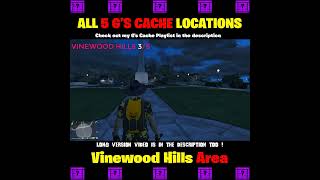 VINEWOOD HILLS  All 5 Gs Cache Locations GTA 5 Online gscache gscachelocation gscahelocations [upl. by Cyndy]