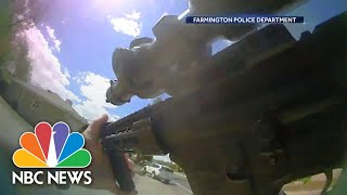 Police bodycam footage released from Farmington New Mexico mass shooting [upl. by Enyr358]