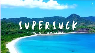 SUPERSUCK SURFING PARADISE IN WEST SUMBAWA [upl. by Auqinu]