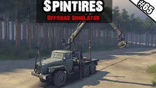 SPINTIRES Hardcore 65  Die neue Taktik ★ Lets Play Spintires [upl. by Notyalk]