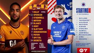 Motherwell Vs Rangers BBC Radio [upl. by Rayham469]