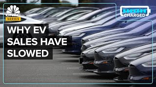 Why EVs Are Piling Up At Dealerships In The US [upl. by Sarena778]