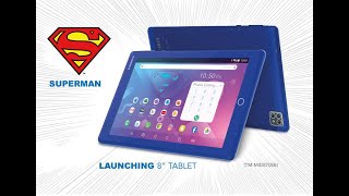 Superman 8quot Tablet Launching Video [upl. by Per]