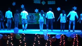 INVERTIS UNIVERSITY GROUP DANCE BY MBA STUDS 20122014  JAYANT MATHUR [upl. by Wiburg]