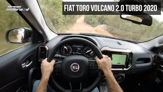 Fiat Toro Volcano 20 Diesel AT 4x4 2020  POV [upl. by Aeynod]