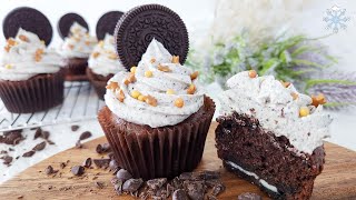 Cookies and Cream Oreo Cupcakes [upl. by Donaugh251]