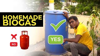 Make your own Bio gas to save money on LPG [upl. by Hillhouse]