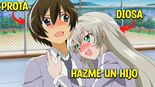 Fue salvado por una Diosa pero Quiere tener Hijos con él  Resumen Haiyore Nyaruko san [upl. by Aronow220]