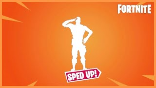 Fortnite Crackdown Emote Sped Up  Reverb [upl. by Wesley918]