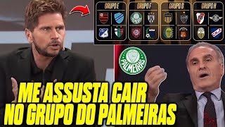 REAÇÕES DA IMPRENSA ARGENTINA ASSUSTADA APÓS CAIR NO GRUPO DO PALMEIRAS NA LIBERTADORES [upl. by Losse]