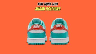 Nike Dunk Low Miami Dolphins [upl. by Alexandra]