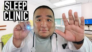 ASMR Sleep Clinic Whispered Sound Test [upl. by Aihsemak]