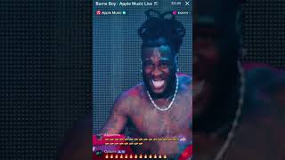 Burna Boy performs Kilometre live at his soldout London Stadium concert [upl. by Suidaht]