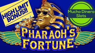 PHARAOH’S FORTUNE SLOTMAX BET HIGH LIMIT LIMITE ALTO [upl. by Tse]