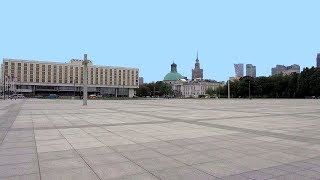 Plac Piłsudskiego Warszawa Polska Pilsudski Square Warsaw Poland HD videoturysta [upl. by Aitercul]