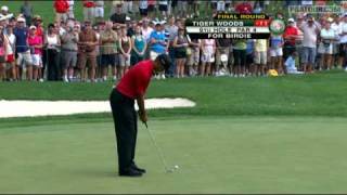 Tiger Woods wins 70th title at WGCBridgestone Invitational 09 [upl. by Ivz]