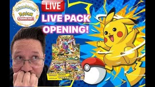 🔴LIVE POKEMON JAPANESE WILDFORCE BOOSTER BOX OPENING live [upl. by Rachele958]